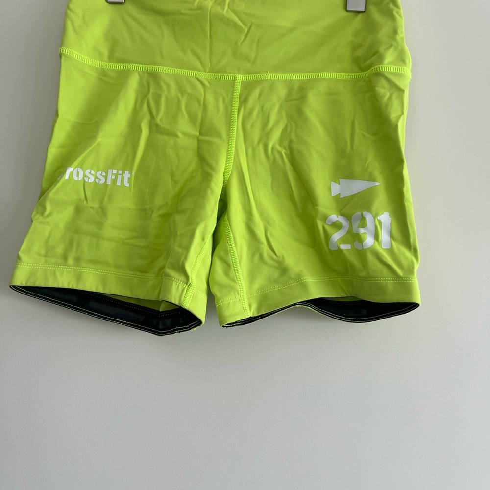 Crossfit Games GoRuck Women's Neon Green Shorts